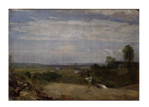 John Constable Summer morning: Dedham from Langham